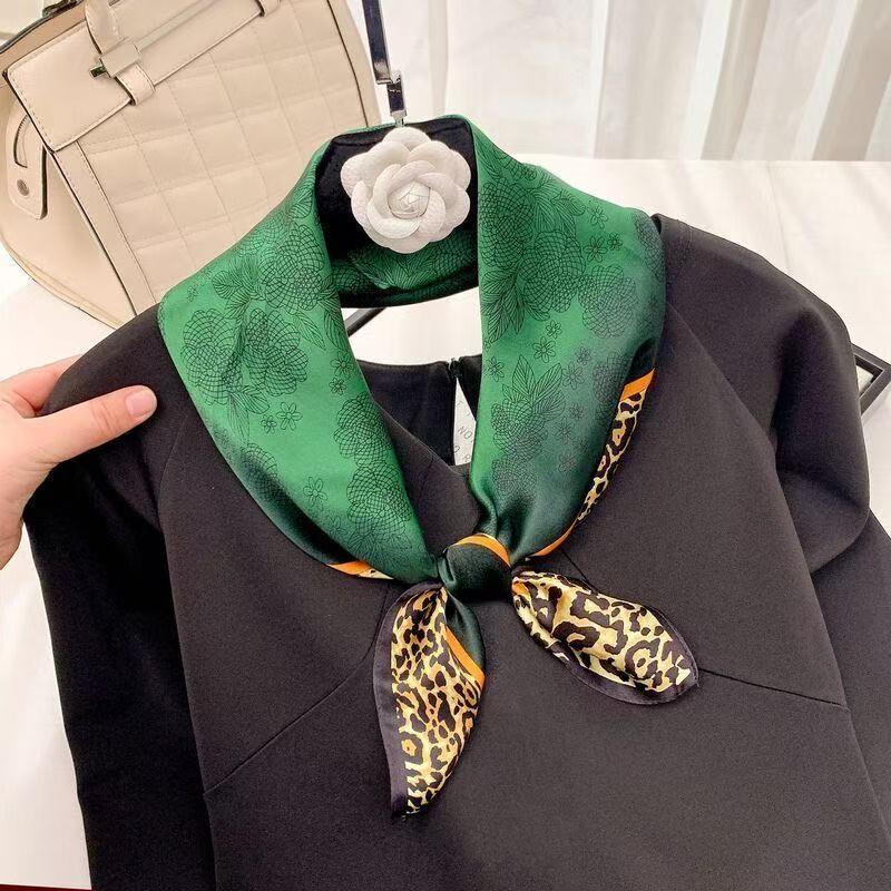 Women’s satin silk scarf, women’s headscarf, sleep scarf, silk scarf, elegant Bohemian jacquard scarf—perfect for everyday wear and festive occasions, travel outfits, and a gift for mom.