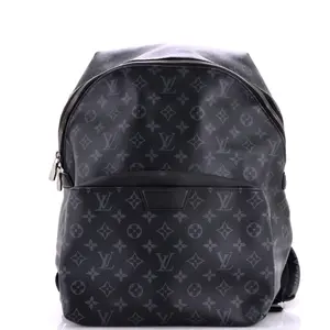 Pre-owned Louis Vuitton Canvas Coated Backpacks Discovery Backpack Monogram Eclipse Canvas PM by Rebag