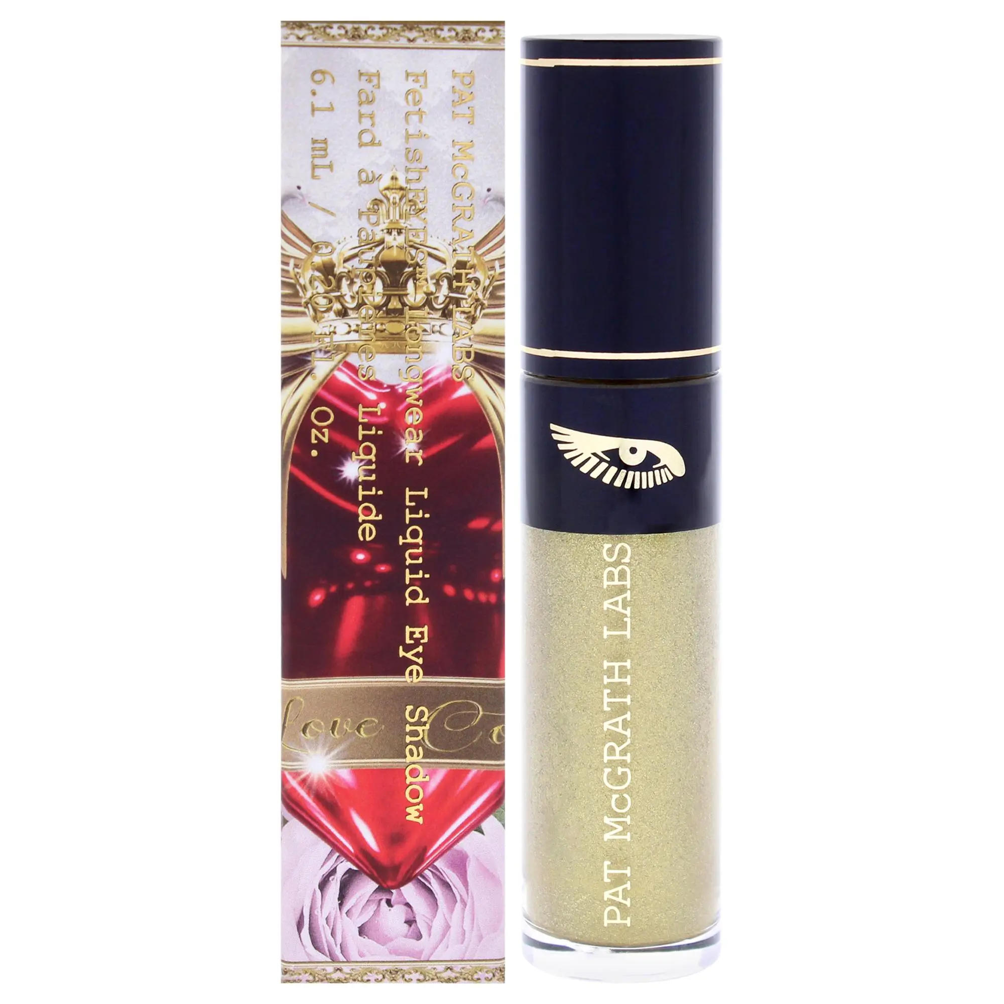 Pat Mcgrath Labs FetishEYES Longwear Liquid Eyeshadow - Cosmic Chartreuse, Women's Cosmetic Makeup - 0.2 oz