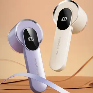 Smart LED Household Fabric Shaver, USB-C Rechargeable Hair Remover, Efficient Electric Lint Trimmer, Gentle on Fabrics, Wireless & Quiet, for Clothes, Sofa, Car