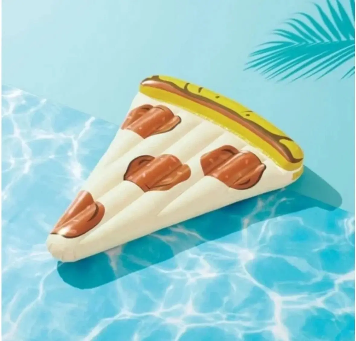 Sun Squad Giant Pizza Slice Inflatable Swimming Pool Float/Raft
