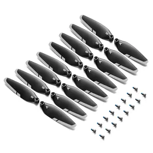 16-Pack 70mm Universal Drone Propellers for S159, S197, S166, S167, S196, S36,AE20, V168 and YL59 G9,G10,H11,HK99,K24 Models - Replacement GPS Drone Accessories with Stable and Low-Noise Operation, Easy Installation and Removal