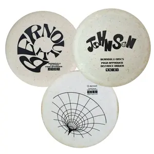 Bernoulli Disc Golf 3 Pack Wood Bio-Composite Putter Mid Range Driver Beginner Pack | Factory Seconds | PDGA Approved
