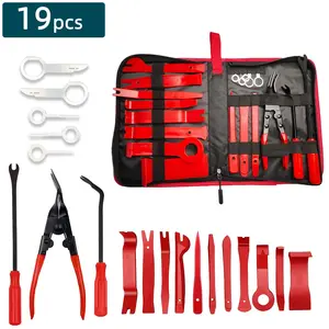 19PCS Speaker Removal Tool Kit, Dashboard Repair Tools, Car Interior Panel and Door Trim Installation/Removal Tools