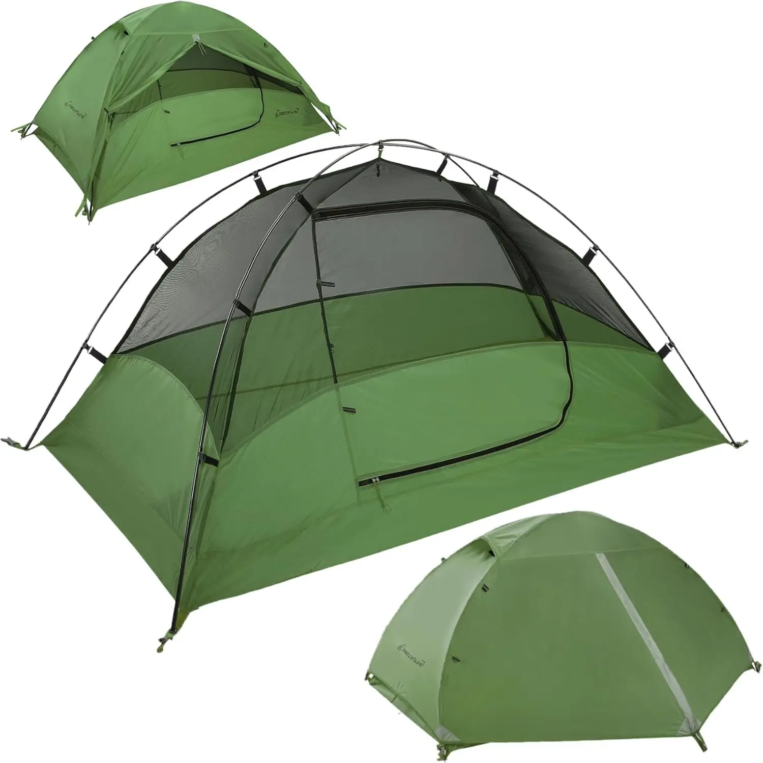 Crux Lightweight Tent for Backpacking - 1/2/3/4 Person Ultralight Backpacking Tent,  Easy Setup Camping Tent, Hiking Tent for Outdoor, Hiking and Mountaineering