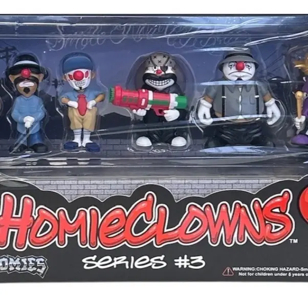 HOMIES - CLOWNS Series #3 Figure Box Set - TikTok Shop