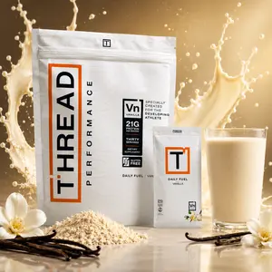 Thread Performance Daily Fuel All-in-One Sports Nutrition for Young Athletes | 21g Protein, 60+ Organic Superfoods, Vitamins & Minerals | 30 Servings