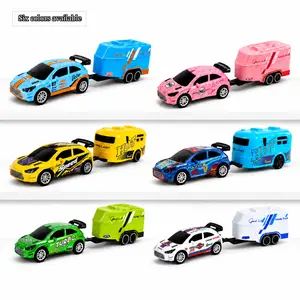 1: 64 desktop alloy remote control car 2.4GHz remote control car toy remote control car racing car LED light drift car model with three speed control cruise function | USB charging extends range Children's holiday gift