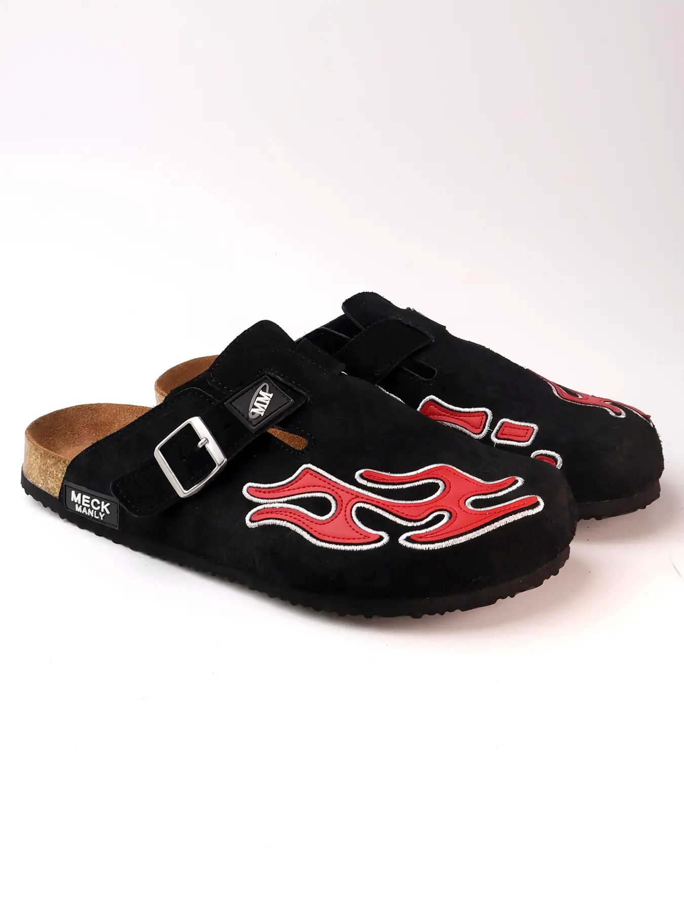 Men's Fashion Casual One-Step Half Slipper Mules, Clogs Adjustable