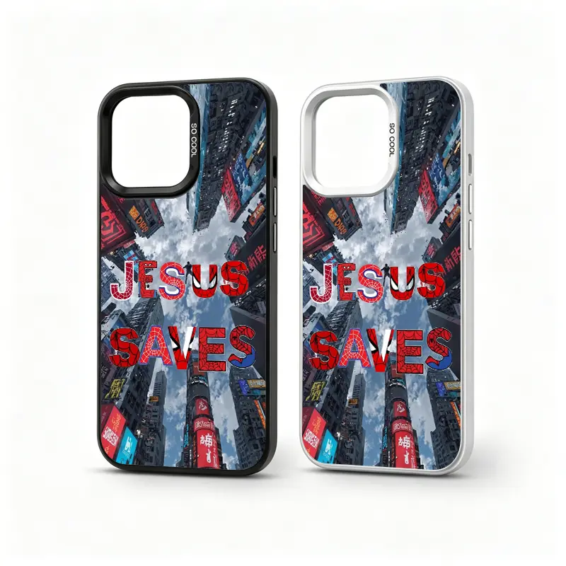 A brand new iPhone case. Featuring an innovative "Spider-Man Saves Jesus" design, this case boasts excellent impact resistance, effectively protecting your device from drop damage. —IMD