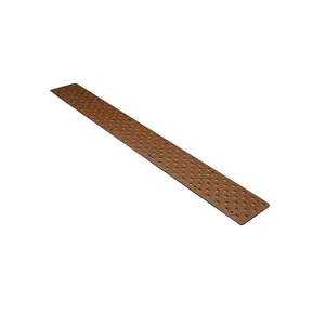 Handi Treads Aluminum Powder Coated Non-Slip Stair Tread Brown