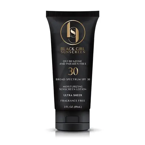 Black Girl Sunscreen SPF 30 Oxybenzone free Facial Skincare