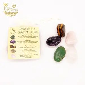 Zodiac Crystals for Sagittarius 5 pieces set