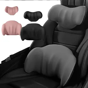 Lumbar Support Pillow Memory Foam Lumbar Pillow For Lower Back Relief Car Seat Headrest,Car Back Cushion For Driving Lumbar Support For Car Office Chair