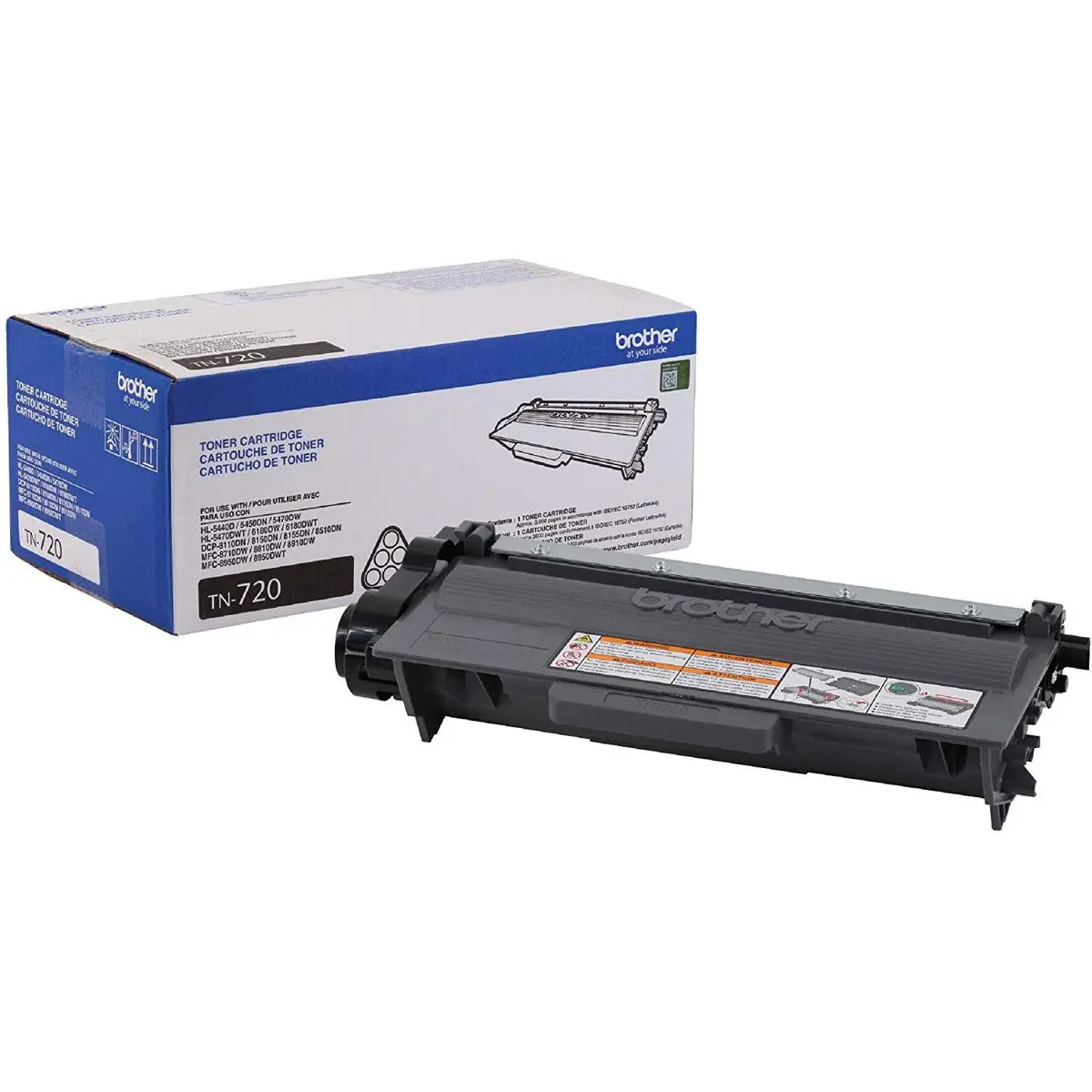 Brother TN720 Standard Yield Toner, 3000 Page Yield