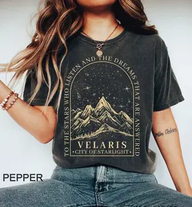 Comfort Colors Sjm Velaris Vintage To The Stars Who Listen And The Dreams That Are Answer A Court Of Thorns And Roses Iprintasty Of Dreams Gift Idea