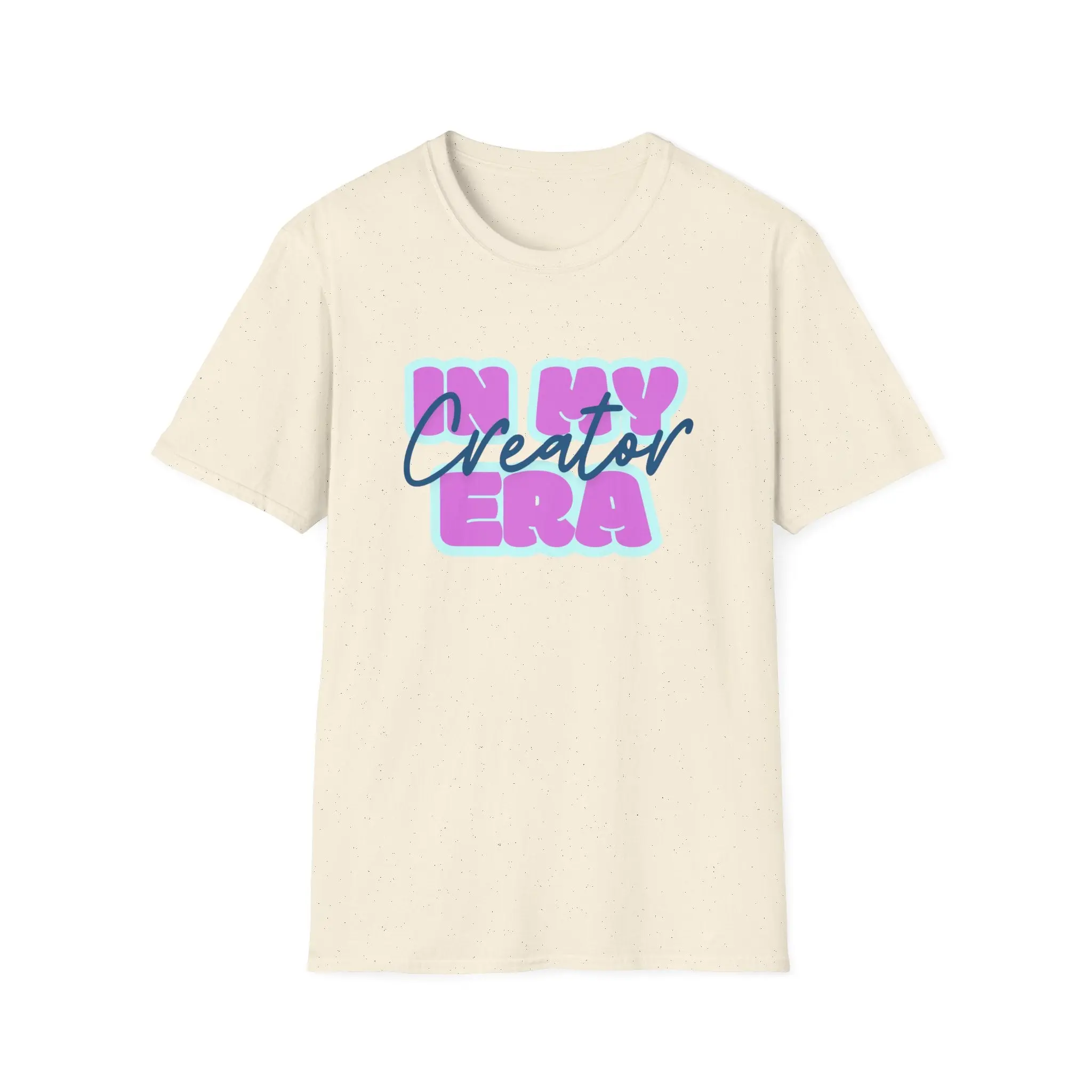 Content Creator Unisex Softstyle T-Shirt, Blogger Tee, Social Media Influencer Shirt, Graphic Designer Top, Video Creator Apparel
