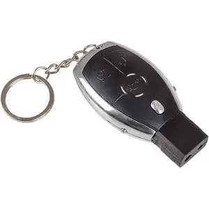 Shocking Car Key, Novelty Shocker Key Fob Keychain Practical Joke Gag Prank, 2.75" (Single)