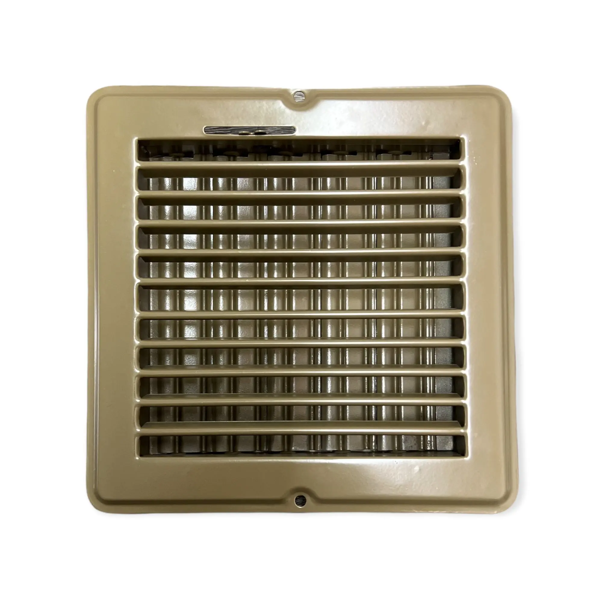 Mobile Home 6" x 6" Brown Metal Floor Register