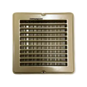 Mobile Home 6" x 6" Brown Metal Floor Register