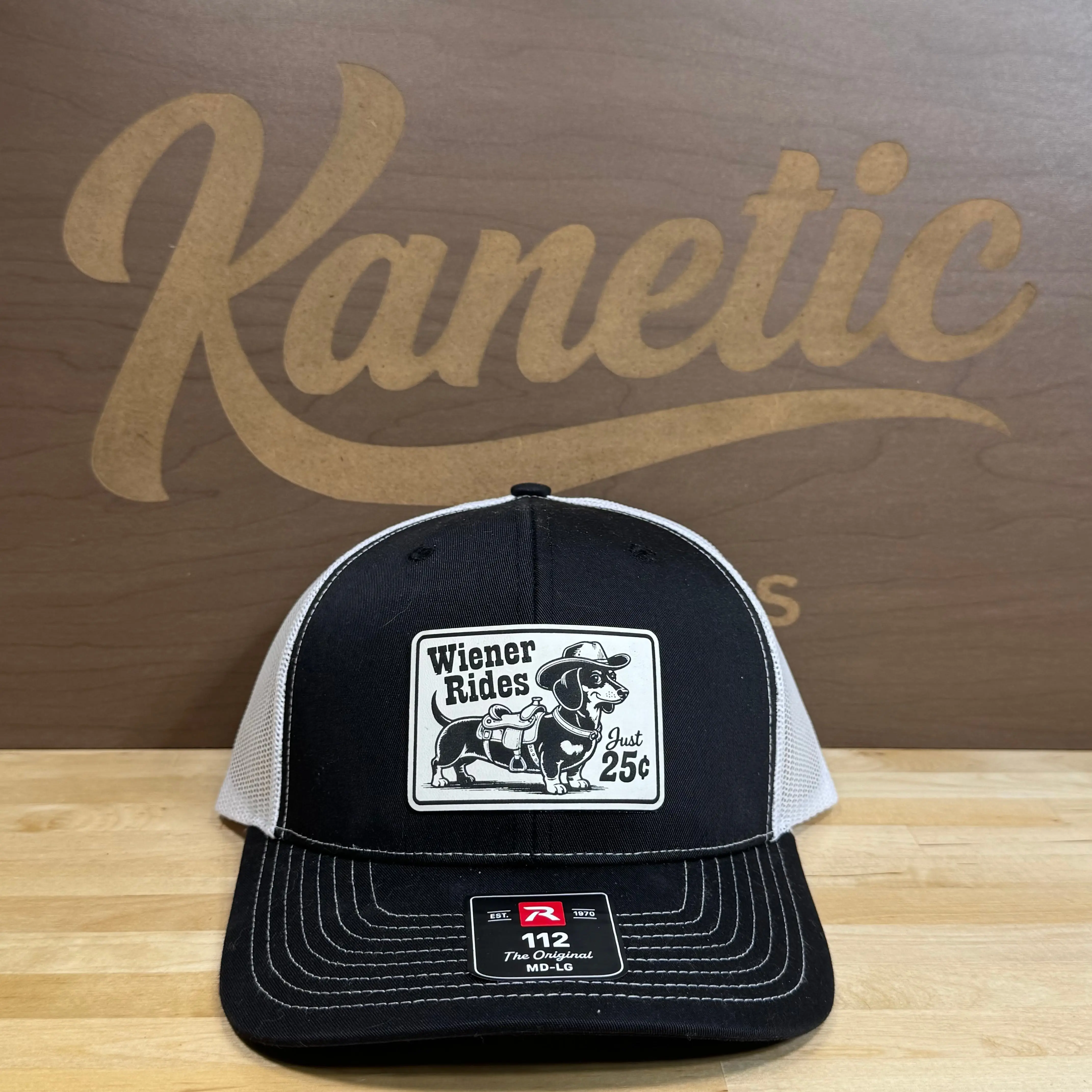 Wiener Rides Just 25¢ Patch Hat