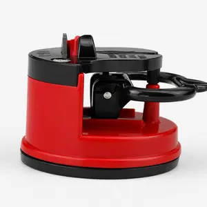 Suction Cup Knife Sharpener - Compact, Non-Slip Design for Safe, Precise Sharpening at Home or in Commercial Kitchens