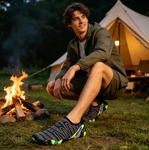 Barefoot Water Shoes Quick-Dry Water Shoes for Men and Women: Breathable, Non-Slip Beach and Diving Shoes,summervibes