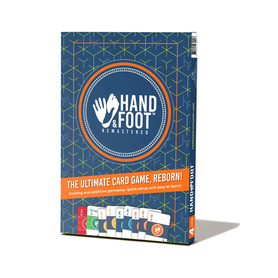 Hand & Foot Remastered 4 or 8 Player Game Sets