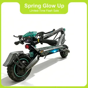 ScootHop G2Pro/G2  Electric Scooter for Adults 800/1000W*2 Brushless Motor 10" Off-Road Tires 28/35MPH Range Foldable Commuter E-Scooter with LED Display Dual Braking System H Batteries TikTokshop Gift