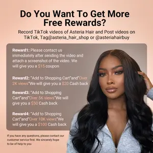 NOT FOR SALE-Asteria Hair Customer Video Challenge Reward and Gifts