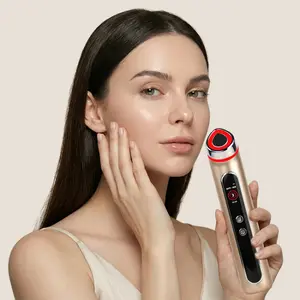 Age R Booster Pro Facial Device Light Therapy EMS High Frequency Face Lift Massager Home Use Beauty Skin Care Device