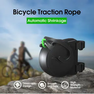 2026 New Model Bicycle Trailer Towing Device Parent-Child Bicycle Trailer Rope BicycleTowRope Bicycle Towing Rope