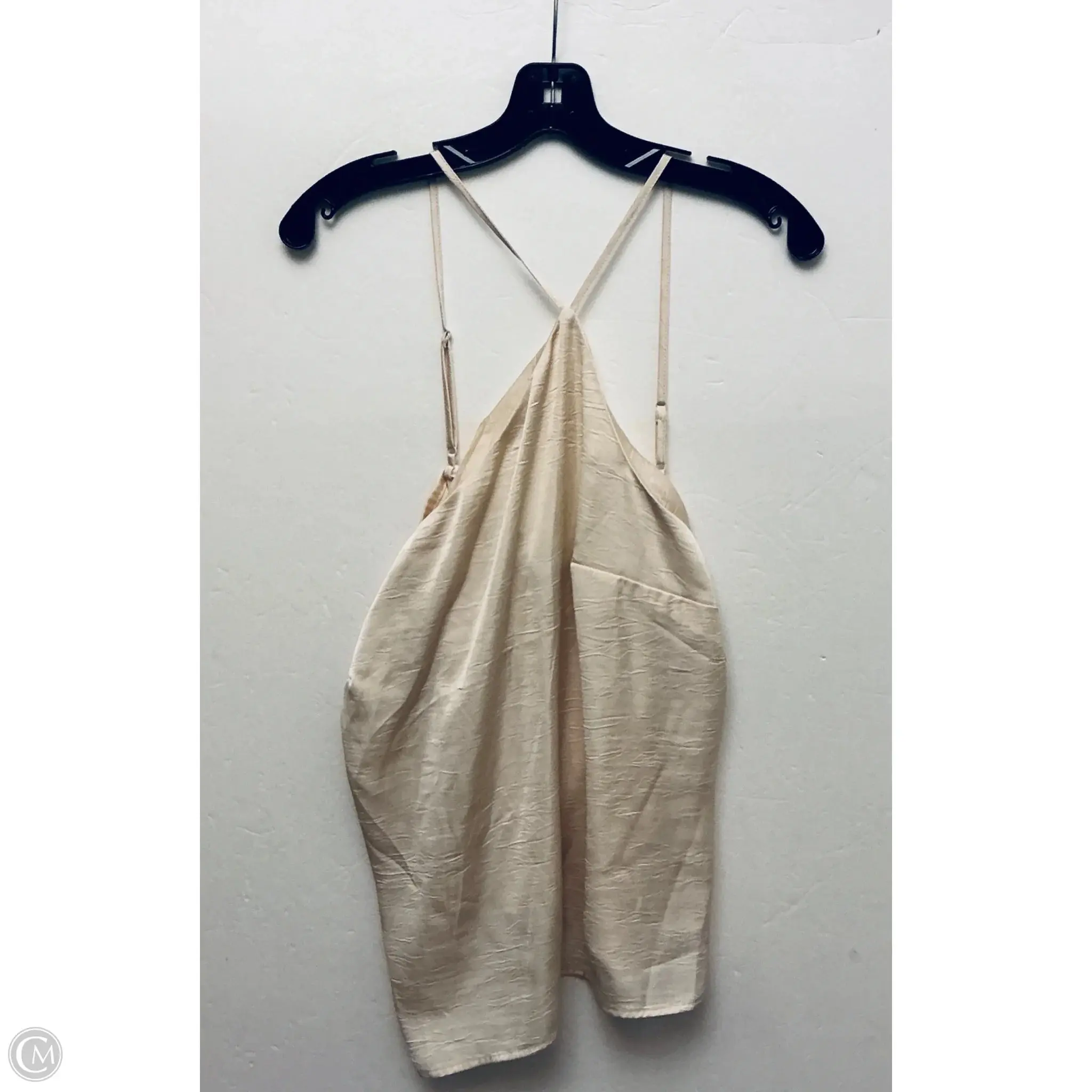 Top Sleeveless By A New Day In Cream, Size: Xl