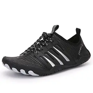 Unisex Barefoot Water Shoes Quick Dry Breathable Lightweight Soft Foldable Beach Swim Surf Hiking Kayaking Camping Non-Slip One-Way Drainage Anti-Sand