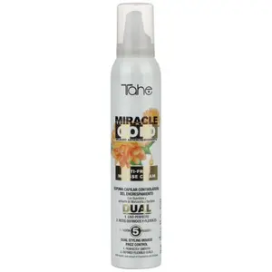 Tahe Miracle Gold Dual Styling Mousse Frizz Control 200ml