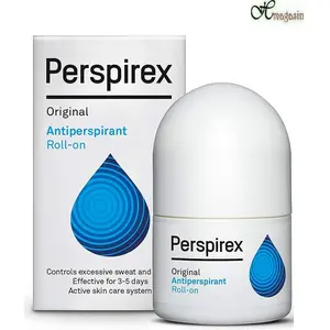 Perspirex Original Antiperspirant Roll-On 20ml - Long-Lasting Protection, Perfume-Free, Clinically Proven, 3-Pack from USA