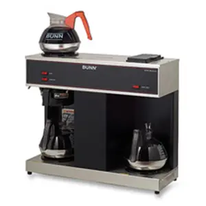 Bunn-O-Matic Corporation BUNVPS 3-Warmer Brewer- 23in.x8in.x19-.87in.- Stainless Steel-Black