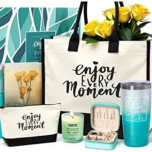 Gifts for Women and Mom, Birthday Gifts, Unique Gift Set for Christmas, Mothers Day, Valentines Day, Tumbler Personalized Present for Friendship, Her, Girlfriend, Wife, Teacher, Bridesmaids