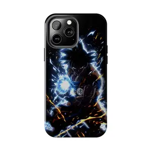DragonS BallS - Blue Flame Guardian Anime Style Case for iPhone 17 - 11 Pro Max Plus Mini X XR XS 7 8 Plus or SAMSUNG GALAXY S25 - S21 Ultra Plus