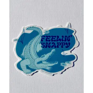 Feelin' Snappy Alligator Sticker