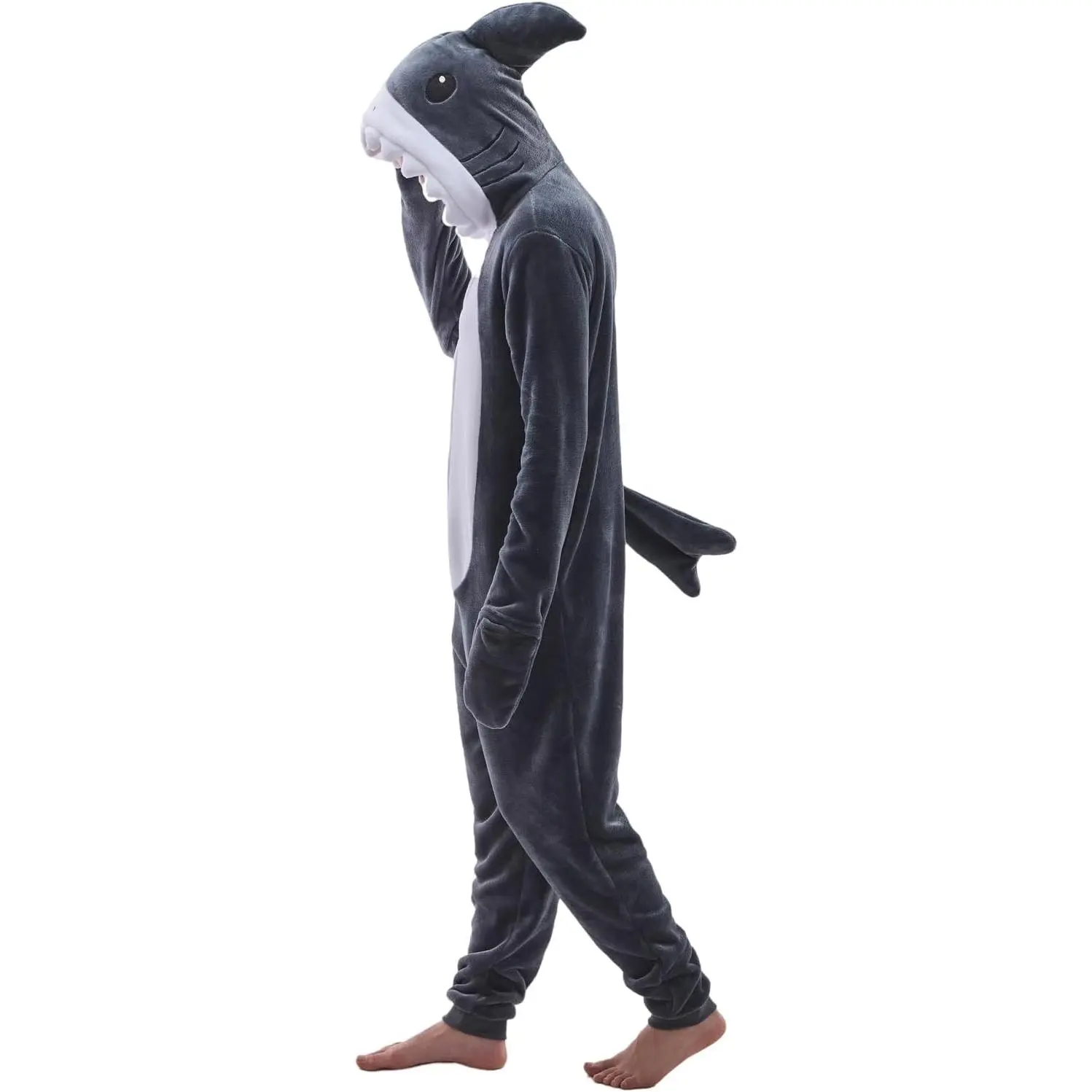 Unisex Adult Onesie Pajamas Animal One Piece Snug Fit Halloween Costume Sleepwear Homewear(Gift)