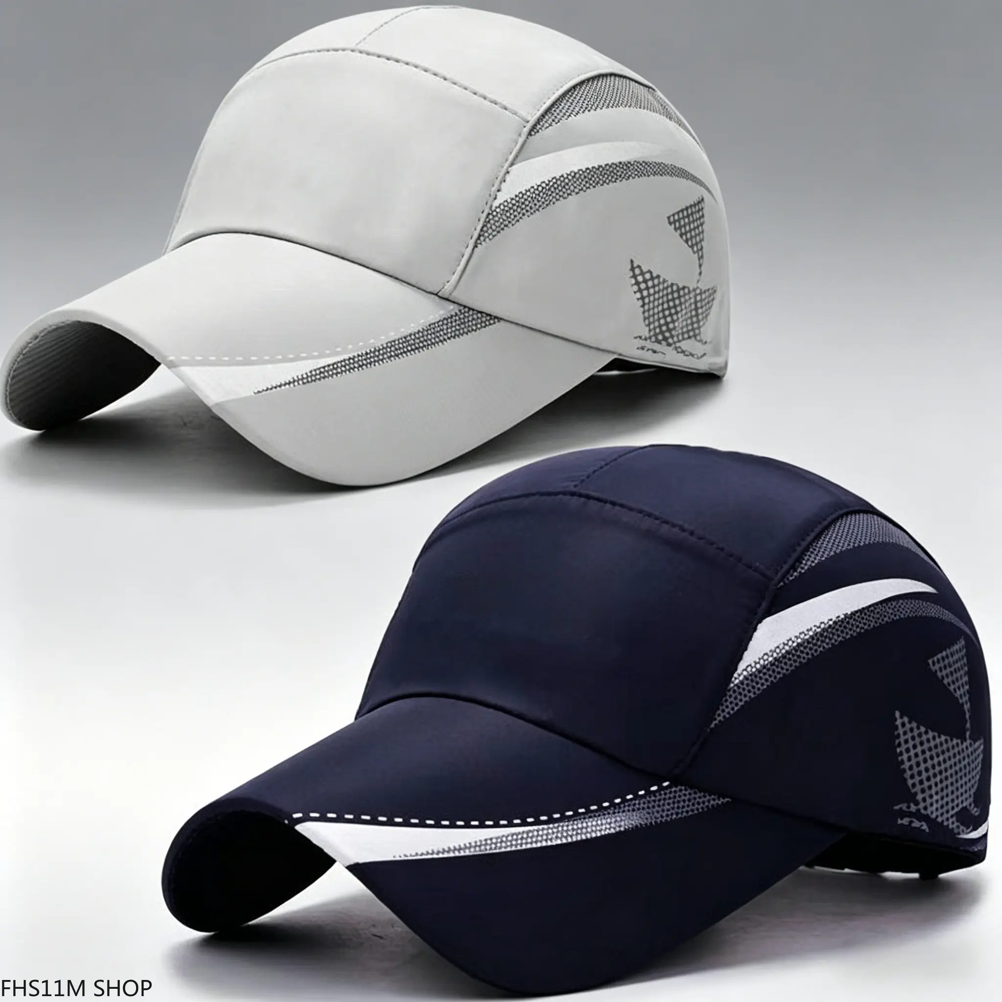 Unisex 2-Pack Trucker Hats with Sailboat Print, Adjustable Mesh Snapback Design, Lightweight & Quick-Dry for Sun Protection, Fishing, Snapback Hats, Breathable, Daily Casual, Graphic, Men's Snapback Hats