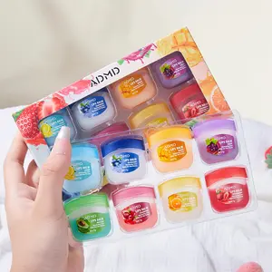 Fruit-Flavor Lip Balm Gift Set Natural Moisturizing Long-Lasting Hydration Assorted Fruit Scents Portable Boxed Design Ultimate Lip Care Set with Organic Ingredients and Vitamin E Moisturize Moisturizer Moisture Hydrating Hydrate Daily Gentle