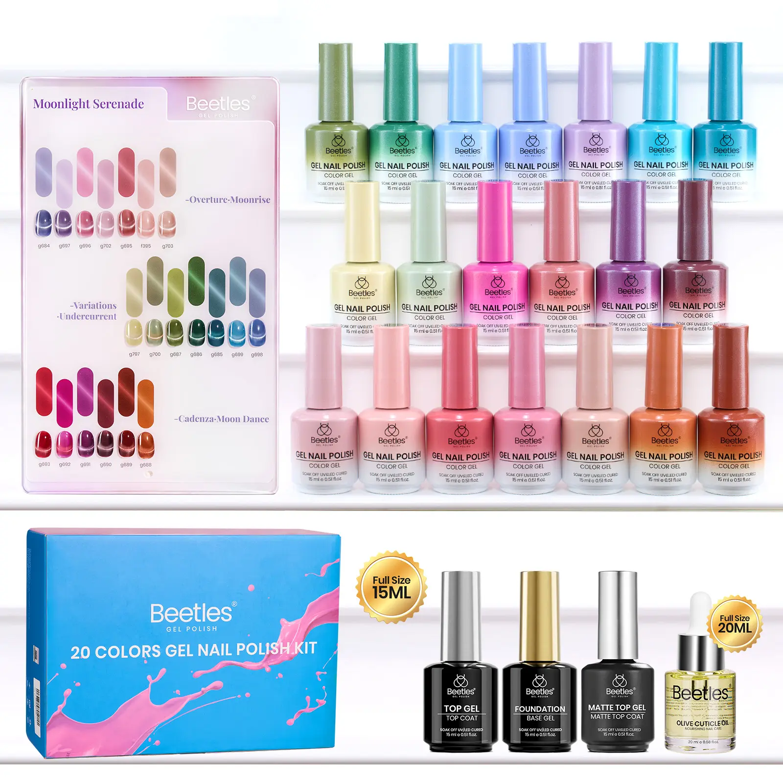 Moonlight Serenade 20Colors 27PCS
