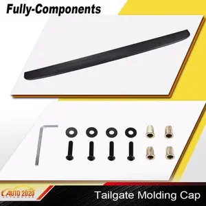 Tailgate Spoiler Cap Molding Top Protector New Fit For 99-06 Silverado / Sierra