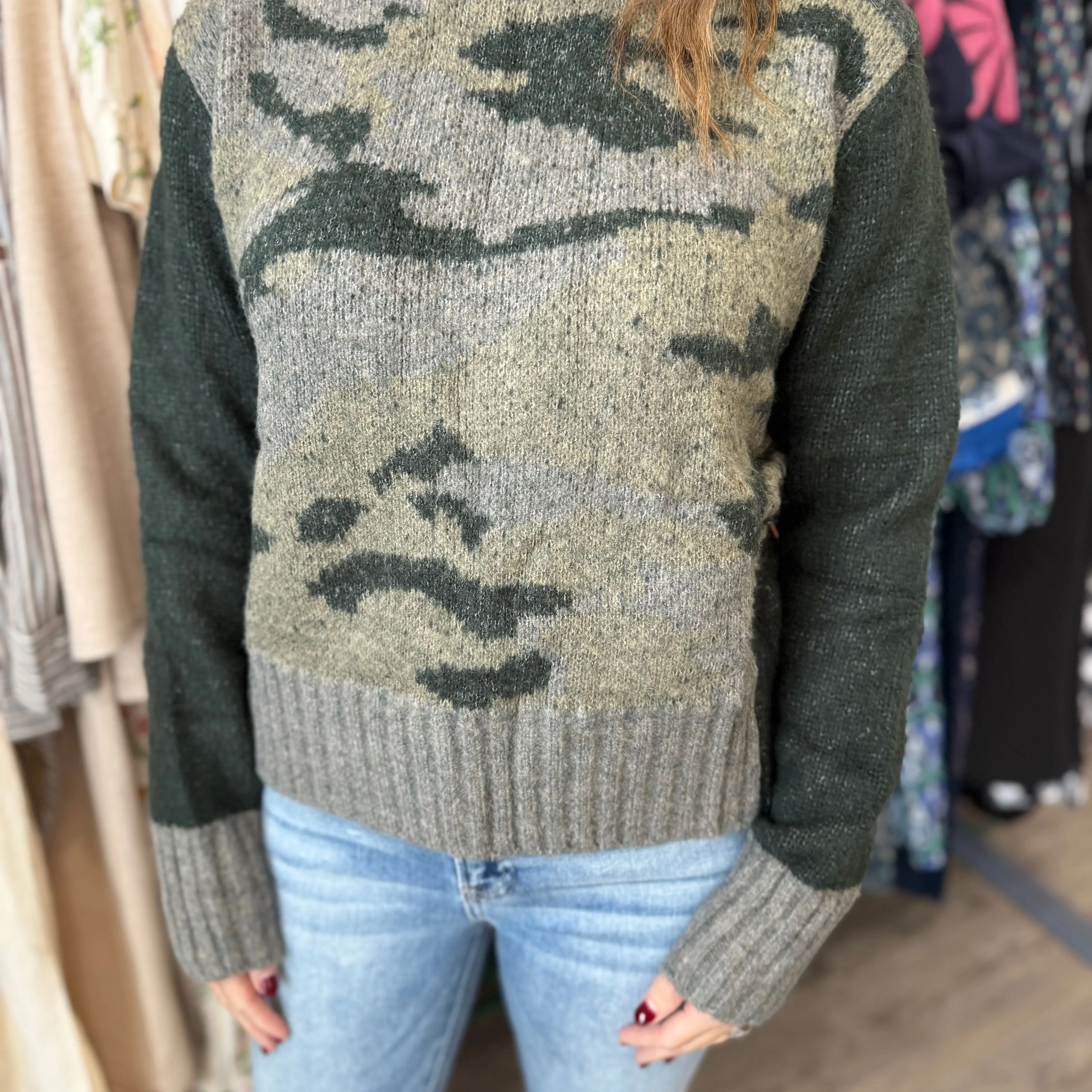 Camo Sweater Camo Sweater