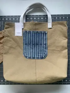 Handbag | Khaki Denim