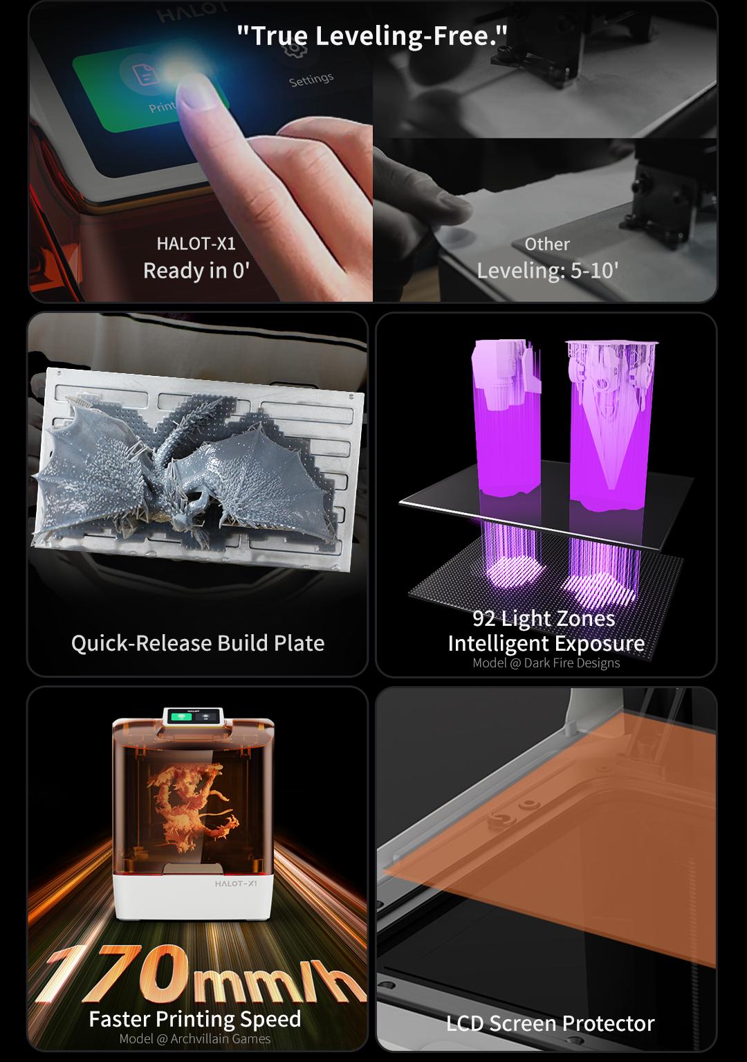 Creality HALOT-X1 Resin 3D Printer