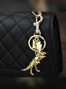 Dinosaur Keychain Skeleton Key Ring Colorful Hanging Decoration Bag Accessory Vintage Creative Key Chain for All Seasons Keychain For Bags