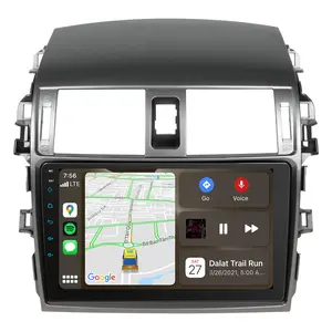 IYING Car Stereo Radio for Toyota Corolla 2009-2013 Support Wireless Carpaly and Android Auto, 9 Inch QLED Touch Screen with Bluetooth/GPS/WiFi/SWC/DSP/AM/FM